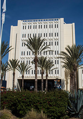 Langsdorf Hall (1971) CSU Fullerton campus