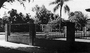 the design of this front yard fence is not in keeping with the neighborhood